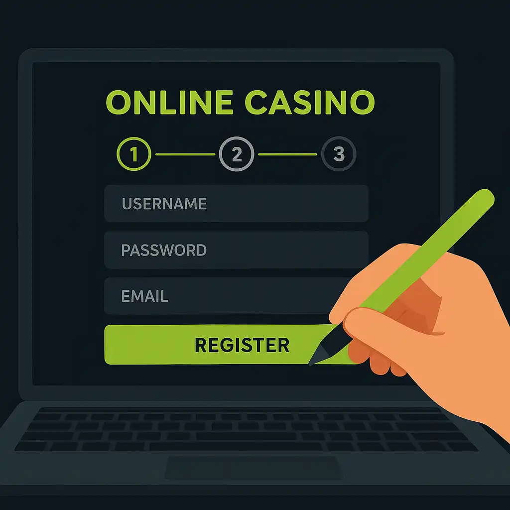Register an account